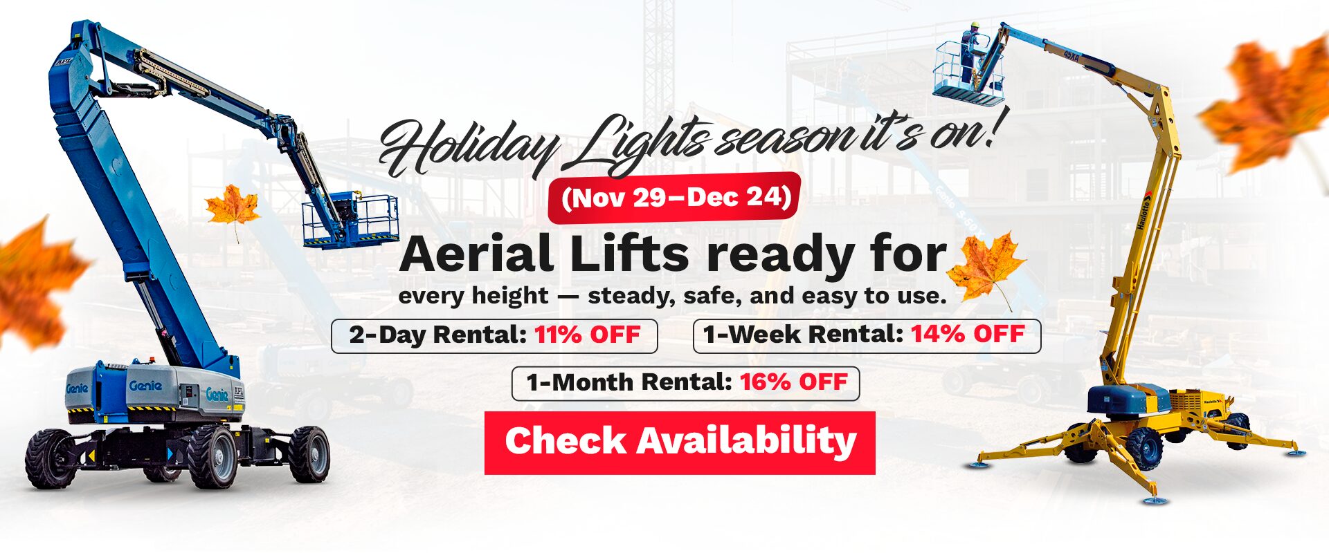 Holiday Lights Season - Desktop