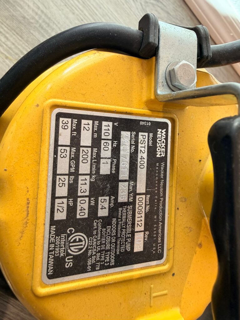 PUMP PST2 SUB